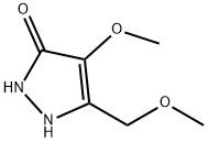 3H-Pyrazol-3-one,  1,2-dihydro-4-methoxy-5-(methoxymethyl)-