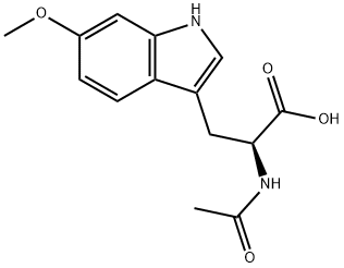 2-乙酰氨基-3-(6-甲氧基-1H-吲哚-3-基)丙酸