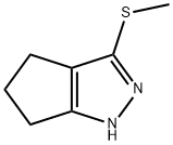 Cyclopentapyrazole,  1,4,5,6-tetrahydro-3-(methylthio)-