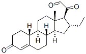 16 alpha-ethyl-19-nor-4-pregnene-3,20-dione-21-al