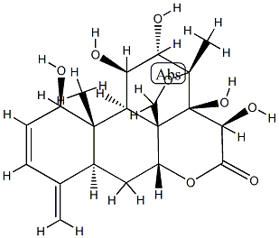13,20-Epoxy-1β,11β,12α,14,15β-pentahydroxypicrasa-2,4(18)-dien-16-one