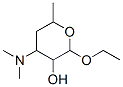 Pyran-3-ol, 4-(dimethylamino)-2-ethoxytetrahydro-6-methyl- (7CI)