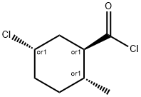 Cyclohexanecarbonyl chloride, 5-chloro-2-methyl-, (1alpha,2beta,5beta)- (9CI)
