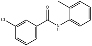3-氯-N-(2-甲基苯基)苯甲酰胺