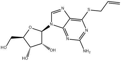 2-Amino-6-allylthio-9-(beta-D-ribofuranosyl)-9H-purine