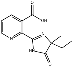 2-(4-乙基-5-氧代-4-甲基-1H-咪唑基-2-基)烟酸