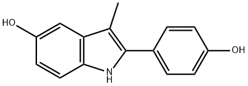3-甲基-5-羟基-2-(4-羟基苯基)-1H-吲哚