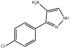 3-(4-CHLOROPHENYL)-1H-PYRAZOL-4-AMINE