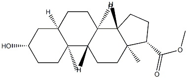3β-Hydroxy-5β-androstane-17β-carboxylic acid methyl ester