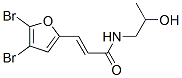 N-2-hydroxypropyl-beta-(4,5-dibromo-2-furyl)acrylamide