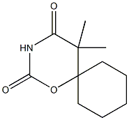 1-Oxa-3-azaspiro[5.5]undecane-2,4-dione,5,5-dimethyl-(6CI)