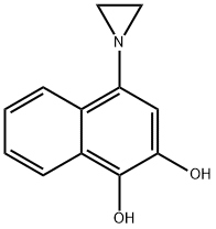 1,2-Naphthalenediol, 4-(1-aziridinyl)- (6CI)