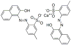 calcium 2-[(2-hydroxy-1-naphthyl)azo]-5-methylbenzenesulphonate