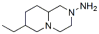 2H-Pyrido[1,2-a]pyrazin-2-amine,7-ethyloctahydro-(9CI)