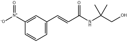 (E)-N-(2-羟基-1,1-二甲基乙基)-3-(3-硝