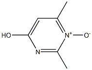 4-Pyrimidinol, 2,6-dimethyl-, 1-oxide (6CI)