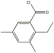 Benzoyl chloride, 2-ethyl-3,5-dimethyl- (6CI)