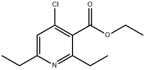4-Chloro-2,6-diethylpyridine-3-carboxylic acid ethyl ester
