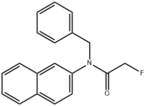 N-Benzyl-2-fluoro-N-(2-naphtyl)acetamide