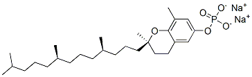 disodium [2R-[2R*(4R*,8R*)]]-3,4-dihydro-2,8-dimethyl-2-(4,8,12-trimethyltridecyl)-2H-1-benzopyran-6-yl phosphate