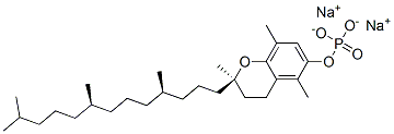 disodium [2R-[2R*(4R*,8R*)]]-3,4-dihydro-2,5,8-trimethyl-2-(4,8,12-trimethyltridecyl)-2H-1-benzopyran-6-yl phosphate