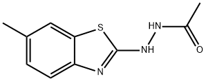 Acetic acid, 2-(6-methyl-2-benzothiazolyl)hydrazide (9CI)