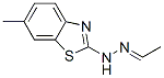 Acetaldehyde, (6-methyl-2-benzothiazolyl)hydrazone (9CI)