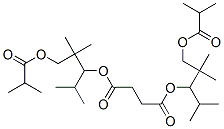 bis[1-(isopropyl)-2,2-dimethyl-3-(2-methyl-1-oxopropoxy)propyl] succinate