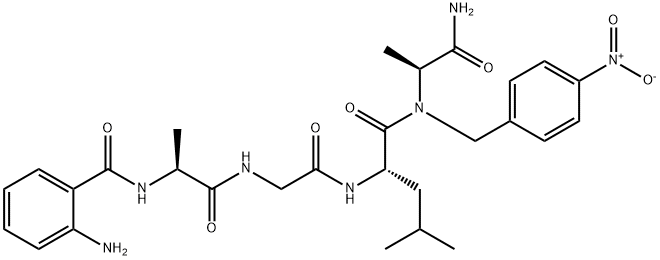 2-aminobenzoylalanyl-glycyl-leucyl-alanyl-4-nitrobenzylamide