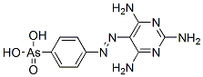 [p-(2,4,6-Triamino-5-pyrimidinylazo)phenyl]arsonic acid