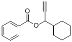 BENZOIC ACID, 1-CYCLOHEXYL-2-PROPYN-1-YL ESTER