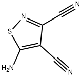 3,4-Isothiazoledicarbonitrile,5-amino-(9CI)