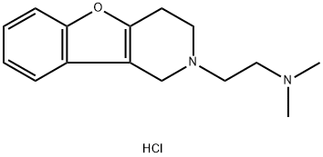 Benzofuro(3,2-c)pyridine, 1,2,3,4-tetrahydro-2-(2-(dimethylamino)ethyl )-, dihydrochloride