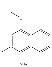 1-Naphthylamine,4-ethoxy-2-methyl-(6CI)