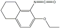 Isocyanic acid, 2-ethoxy-5,6,7,8-tetrahydro-1-naphthyl ester (6CI)