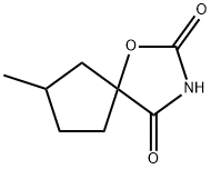 1-Oxa-3-azaspiro[4.4]nonane-2,4-dione,7-methyl-(6CI)