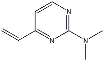 Pyrimidine, 2-dimethylamino-4-vinyl- (6CI)
