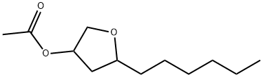 3-Furanol, 5-hexyltetrahydro-, acetate