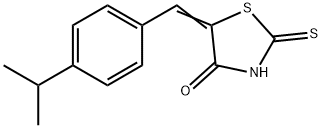 (5E)-5-(4-异丙亚苄基)-2-硫代-四氢噻唑-4-酮