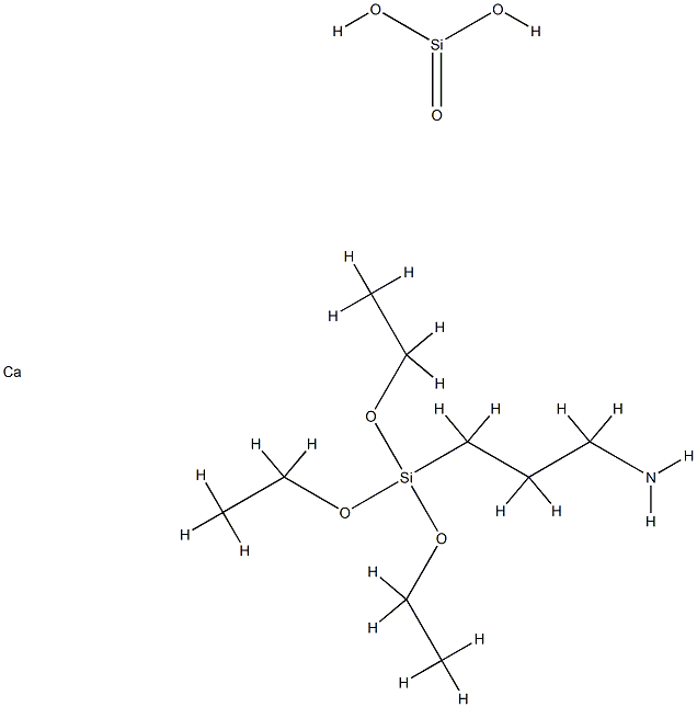 1-Propanamine, 3-(triethoxysilyl)-, reaction products with wollastonite (Ca(SiO3))