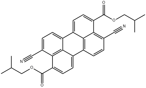 diisobutyl 4,10-dicyanoperylene-3,9-dicarboxylate