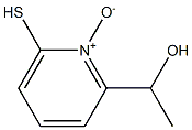2-Pyridinemethanol, 6-mercapto-alpha-methyl-, 1-oxide (6CI)