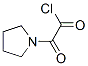1-Pyrrolidineacetyl chloride, alpha-oxo- (9CI)