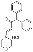 1,1-Diphenyl-4-morpholino-3-buten-2-one hydrochloride