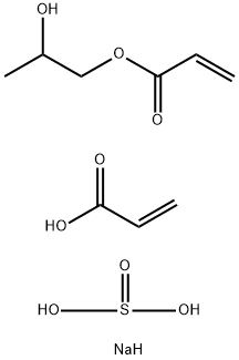 2-Propenoic acid, telomer with 2-hydroxy-propyl 2-propenoate and sodium hydrogen sulfite, ammonium salt