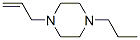Piperazine, 1-(2-propenyl)-4-propyl- (9CI)