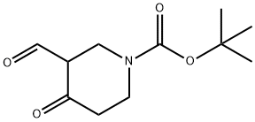 3-甲酰基-4-氧代哌啶-1-甲酸叔丁酯