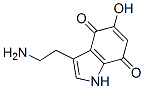 1H-Indole-4,7-dione, 3-(2-aminoethyl)-5-hydroxy- (9CI)