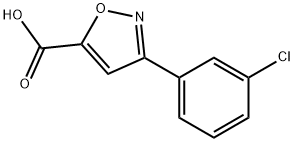 3-(3-氯苯基)-5-异恶唑羧酸
