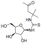 3-[(2R,3R,4R,5R)-3,4-dihydroxy-5-(hydroxymethyl)oxolan-2-yl]-1-(2-meth yl-4-oxo-pentan-2-yl)thiourea